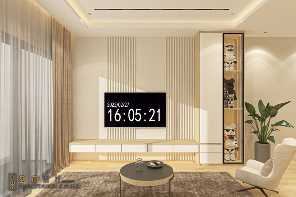 Modern Apartment Living Room Design